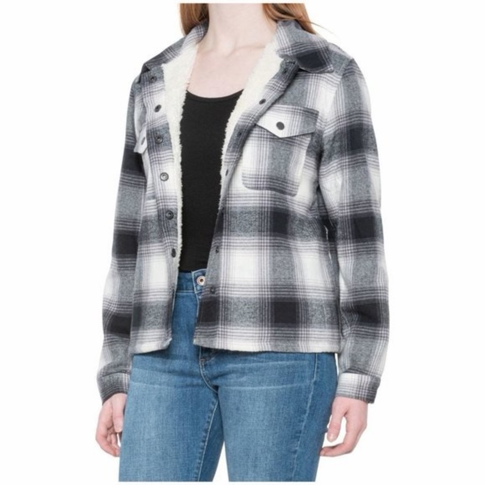 Lucky Brand Plaid Shirt Jacket Size S